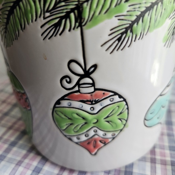 Spectrum Designz Christmas Ornaments Design Camello Retro Canister Jar 4" - Picture 6 of 8